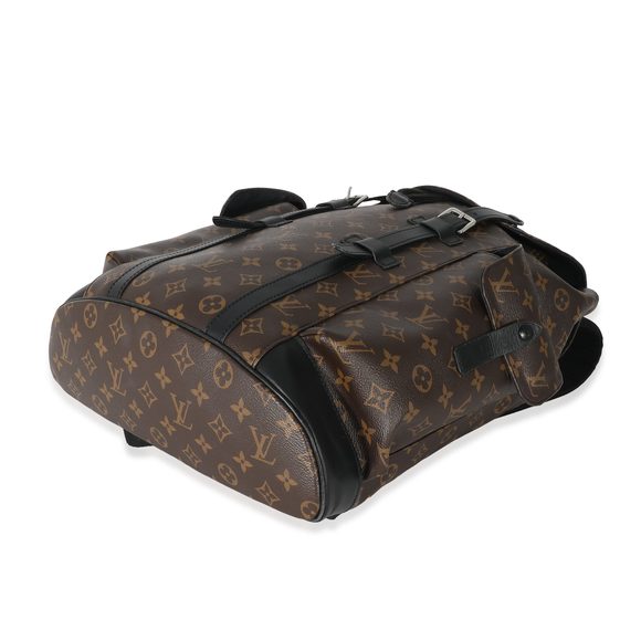 Louis Vuitton Monogram Canvas Macassar Christopher Backpack - Picture 6 of 8